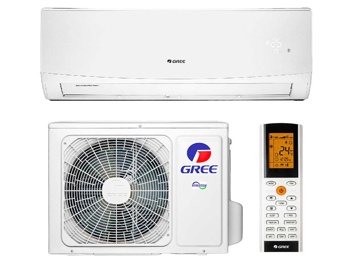 GREE LOMO GWH24QE-K6DNB4I GAISA KONDICIONIERIS Siltumsūkņu uzstādīšana Rīgā. Siltumsūkņi Latvijā.