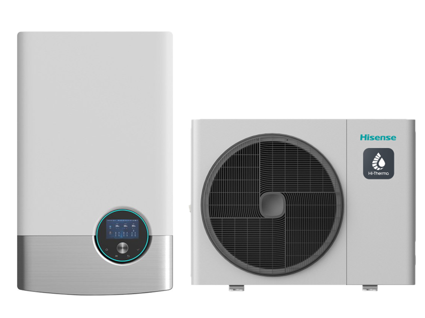 Hisense Hi-Therma Split AHW-120HCDS1 Gaiss-Ūdens Siltumsūknis Siltumsūkņu uzstādīšana Rīgā. Siltumsūkņi Latvijā.