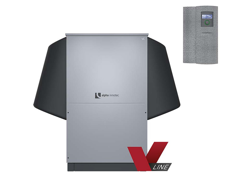 Siltumsūknis gaiss-ūdens Alpha Innotec LWAV 122R3-WR, 11.5 kW Siltumsūkņu uzstādīšana Rīgā. Siltumsūkņi Latvijā.